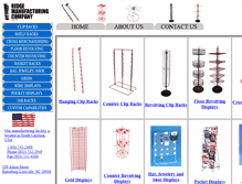 Tablet Screenshot of clipracks.com